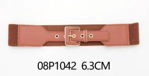 High Fashion Premium Women Belts for Club and Party Dresses (WideBack Elastic -08P1042)