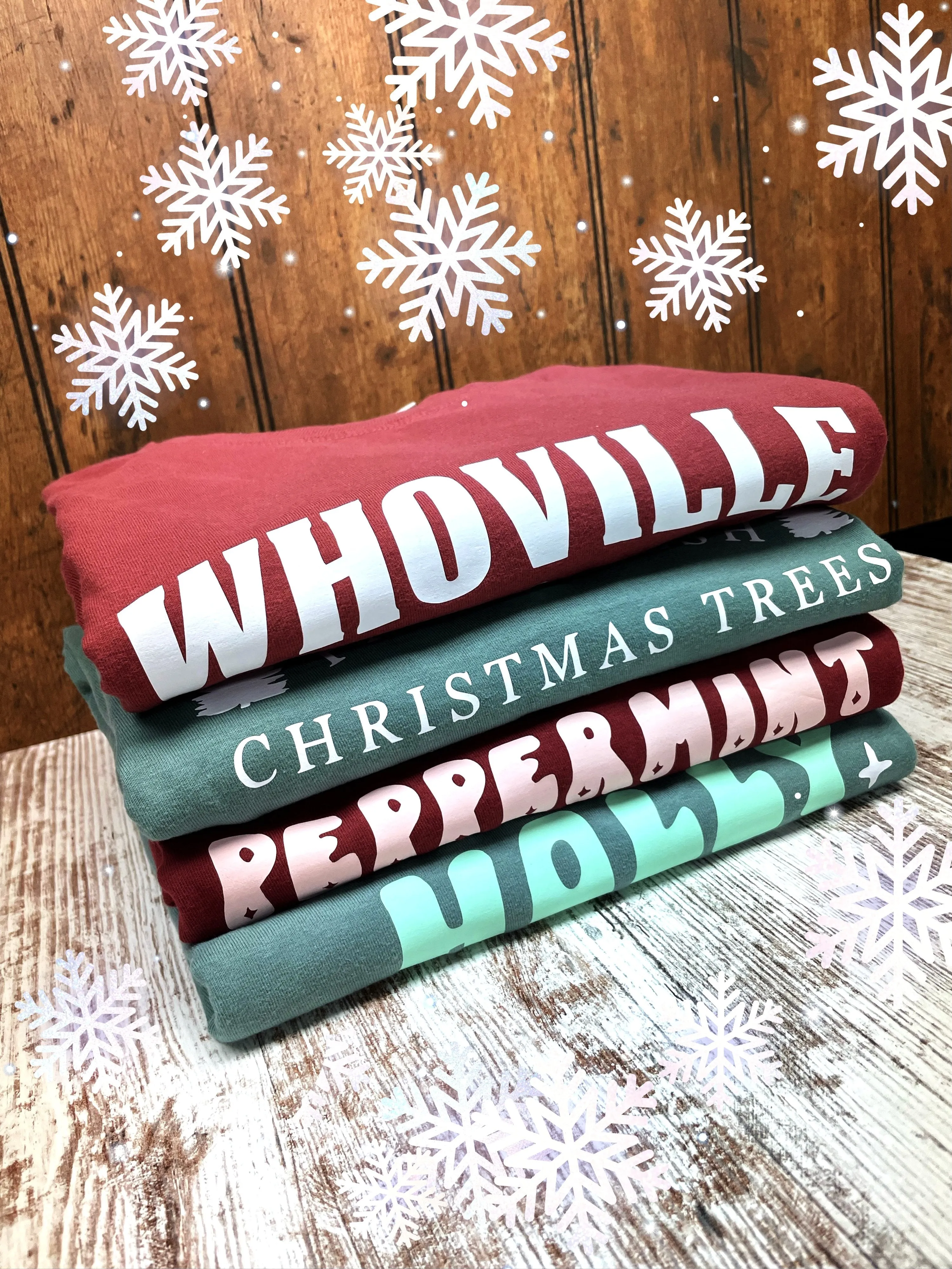 Holly Jolly Babe Long Sleeve Tee - Comfort Wash