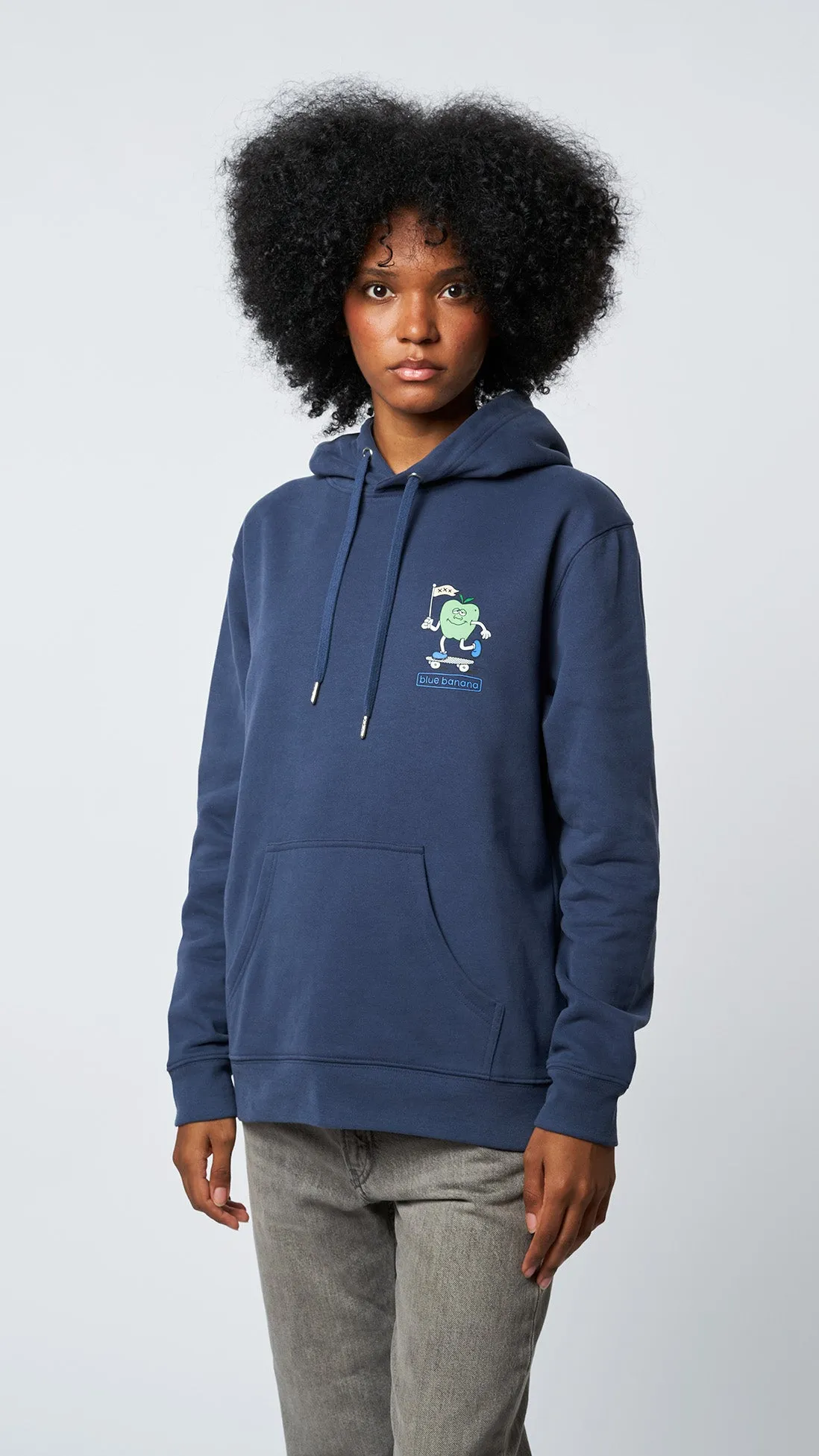 HOODIE GOLDEN IMPERIAL BLUE