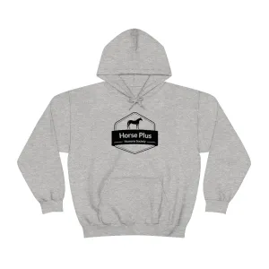 Horse Plus Logo Unisex Heavy Blend™ Hooded Sweatshirt