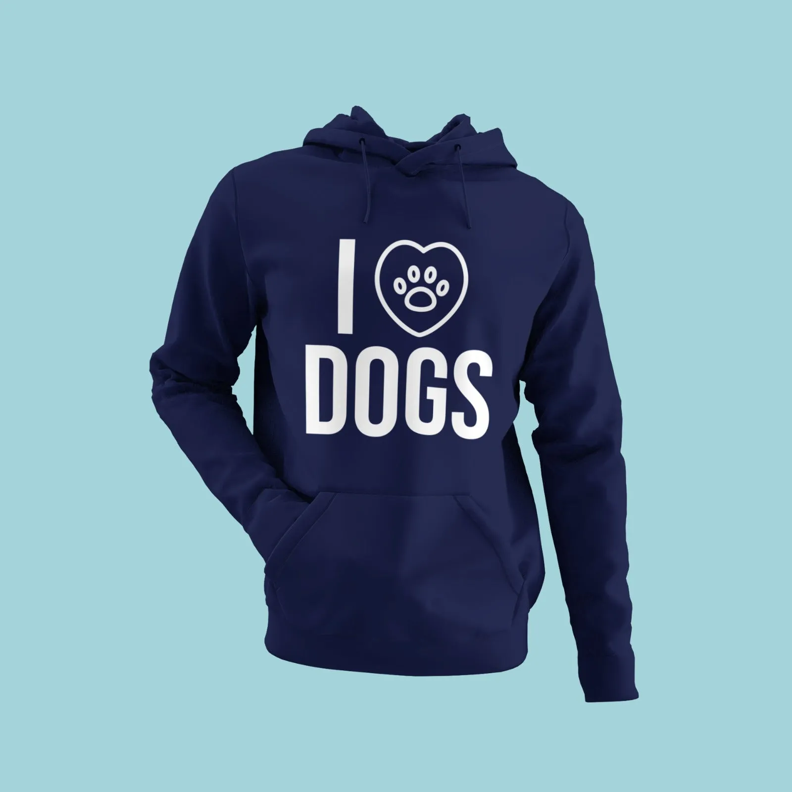 I Love Dogs Hoodie