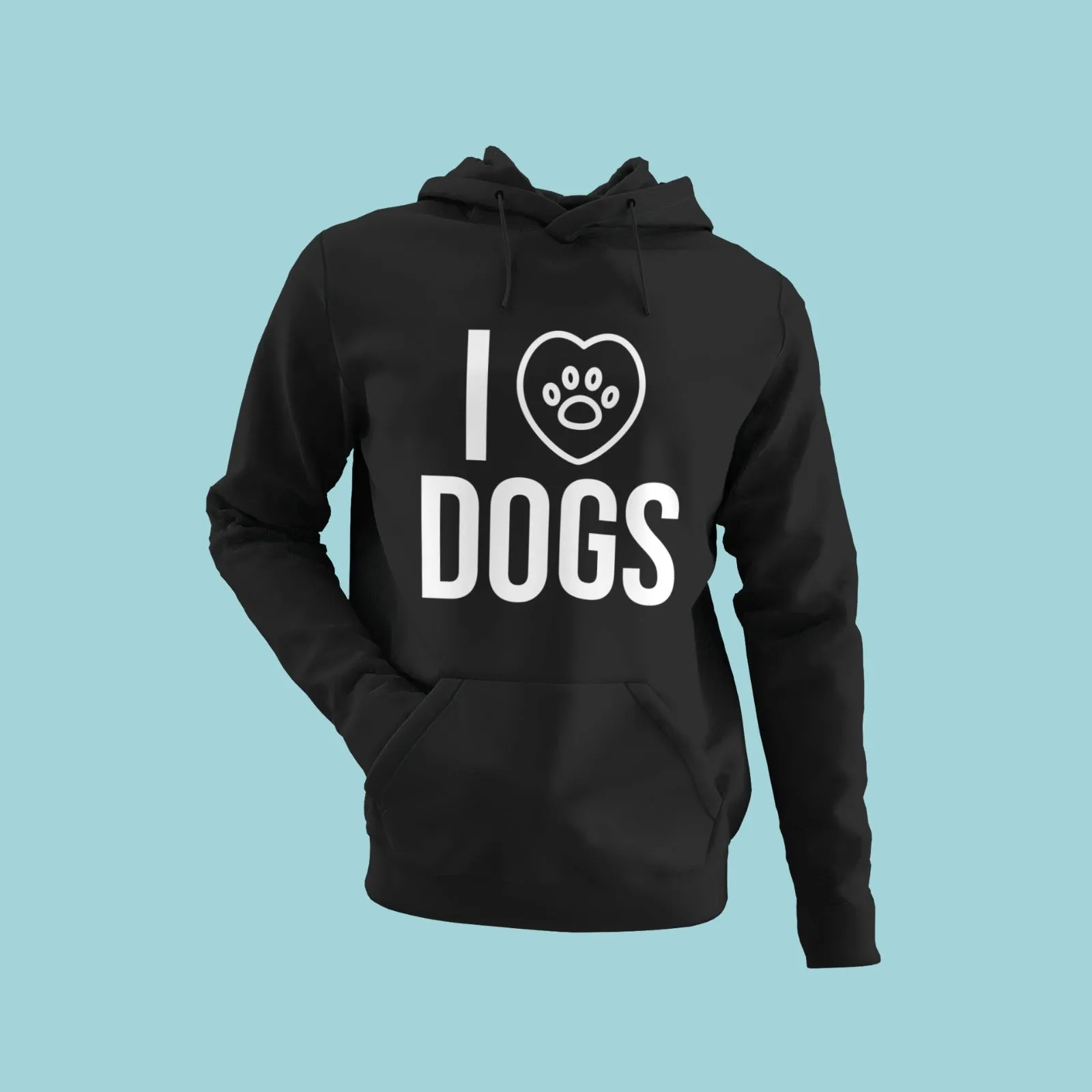 I Love Dogs Hoodie