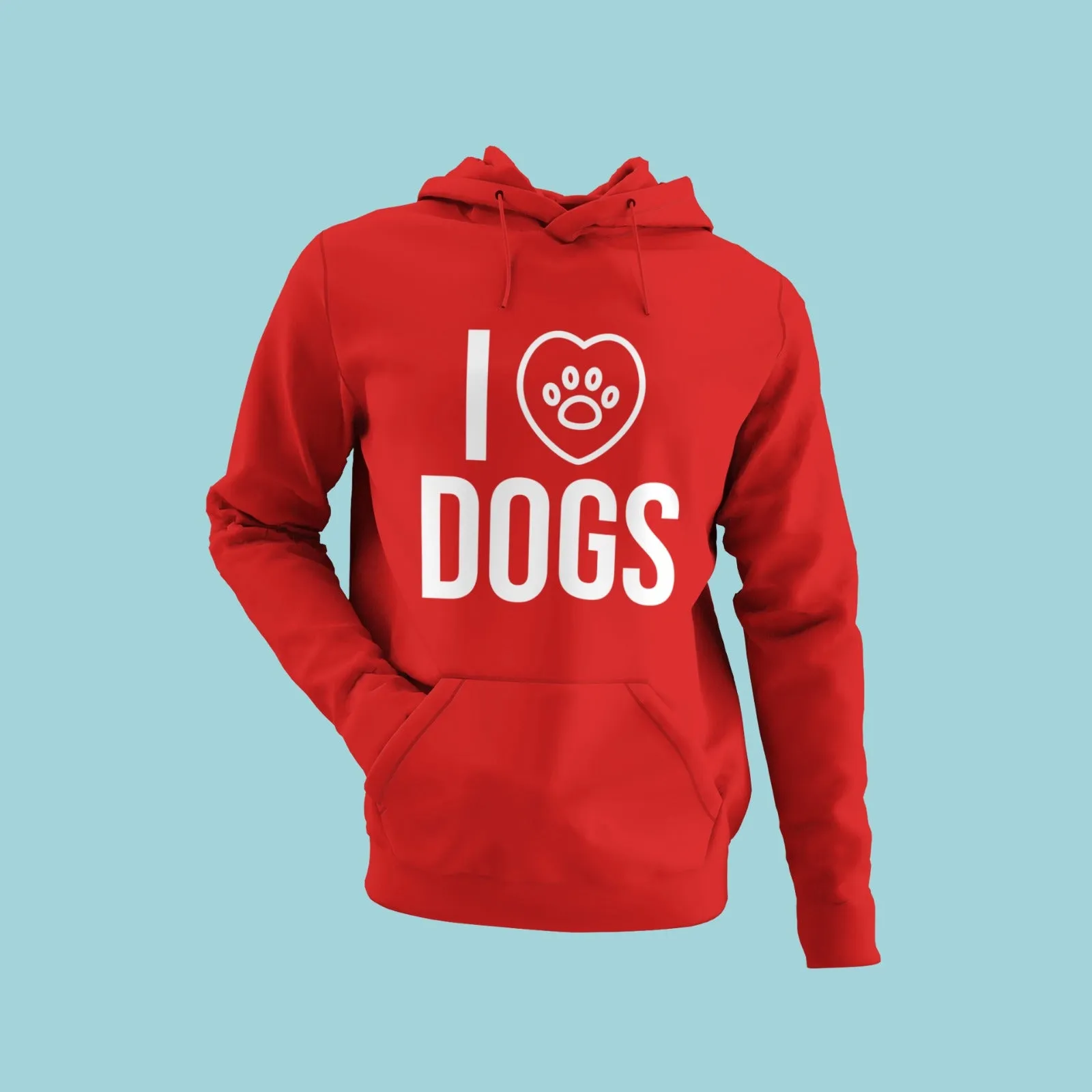 I Love Dogs Hoodie