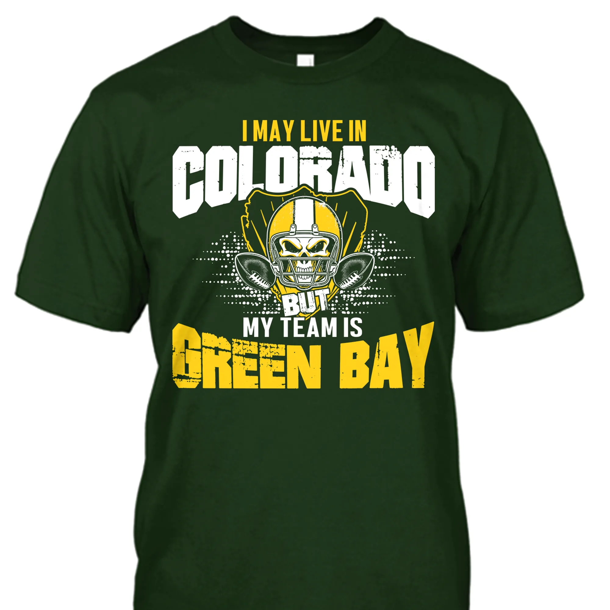 I May Live in Colorado but My Team is Green Bay