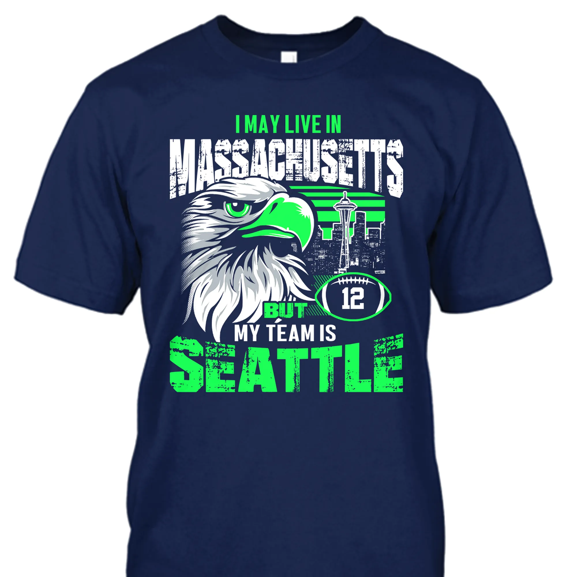 I may live in Massachusetts but my team is Seattle