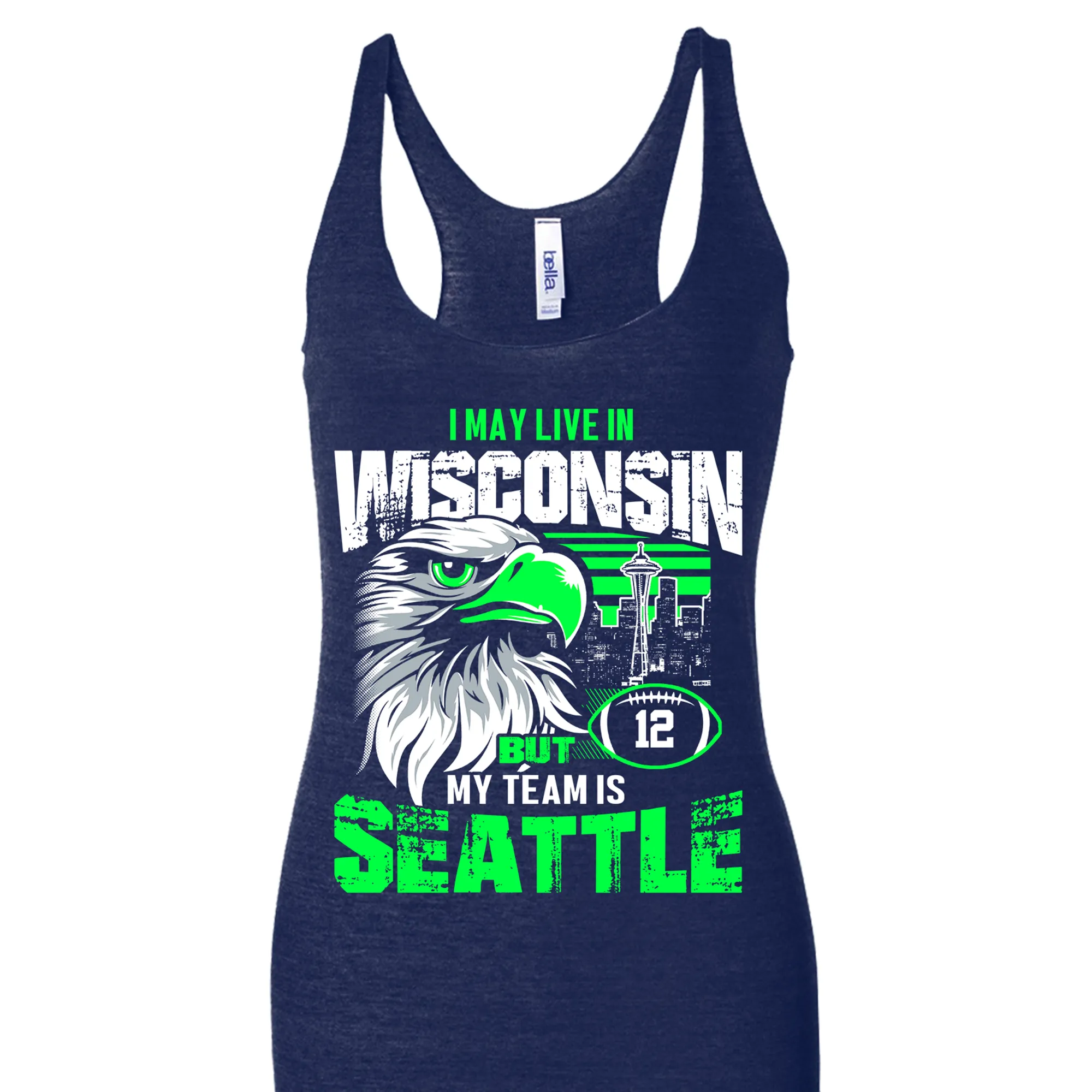 I may live in Wisconsin but my team is Seattle