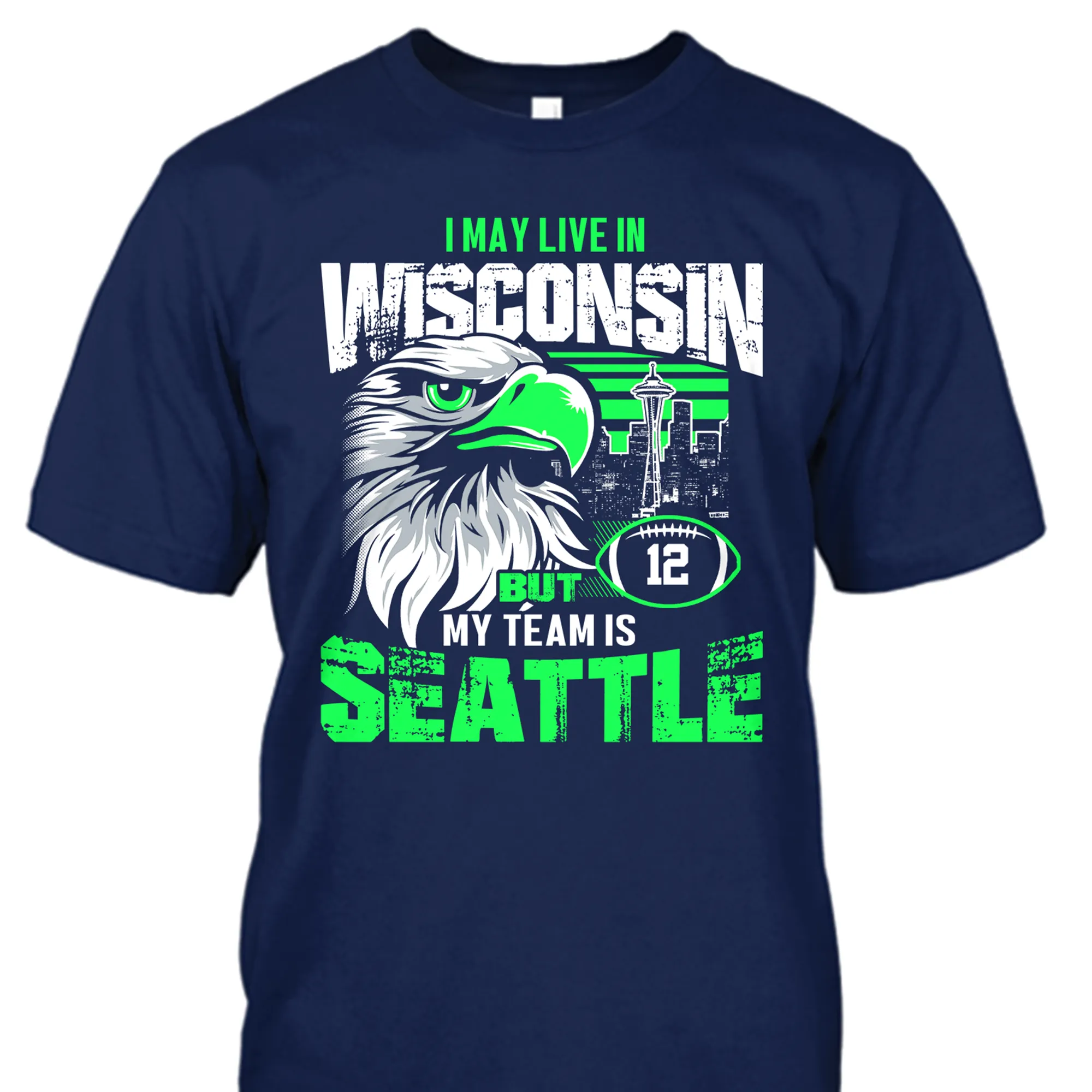 I may live in Wisconsin but my team is Seattle