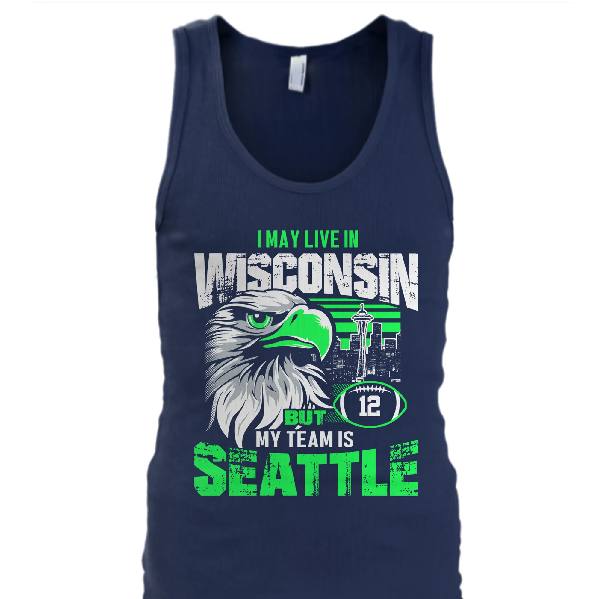 I may live in Wisconsin but my team is Seattle