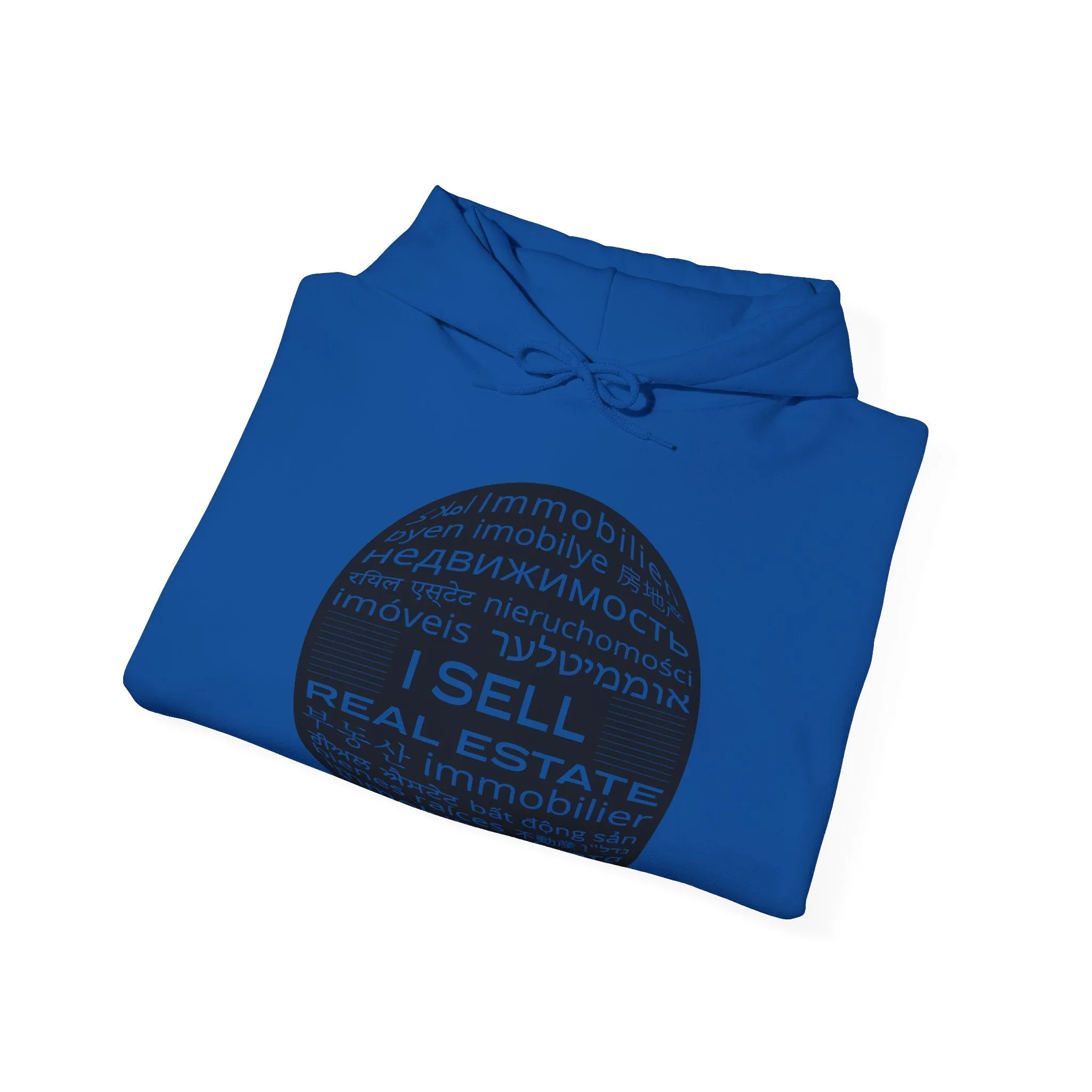 I SELL REAL ESTATE Translated Unisex Heavy Blend™ Hooded Sweatshirt