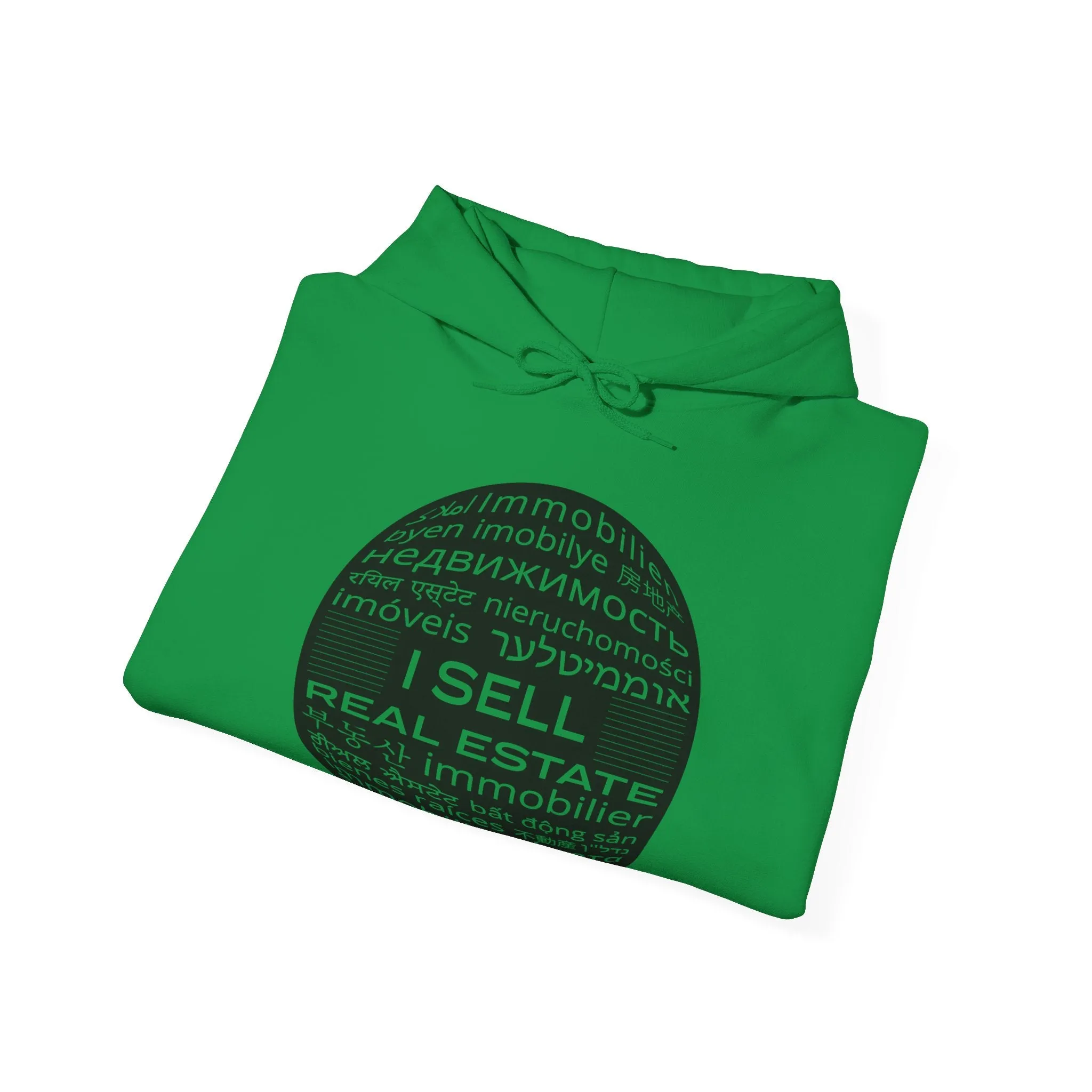 I SELL REAL ESTATE Translated Unisex Heavy Blend™ Hooded Sweatshirt