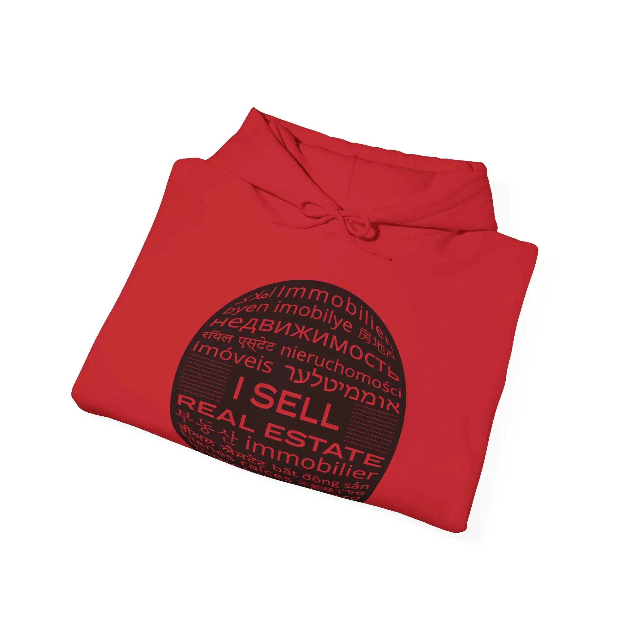 I SELL REAL ESTATE Translated Unisex Heavy Blend™ Hooded Sweatshirt