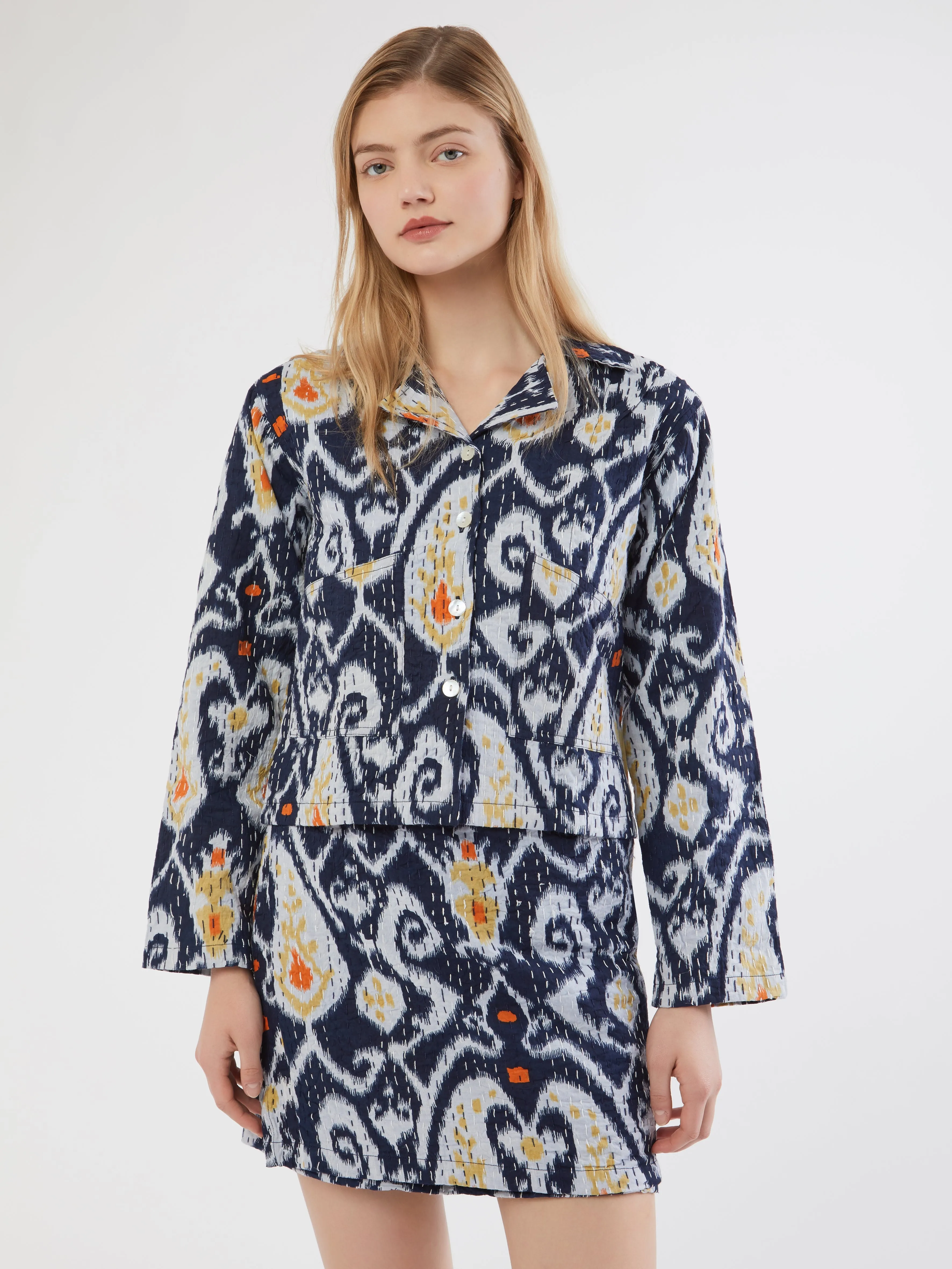 Indian Kantha Skirt