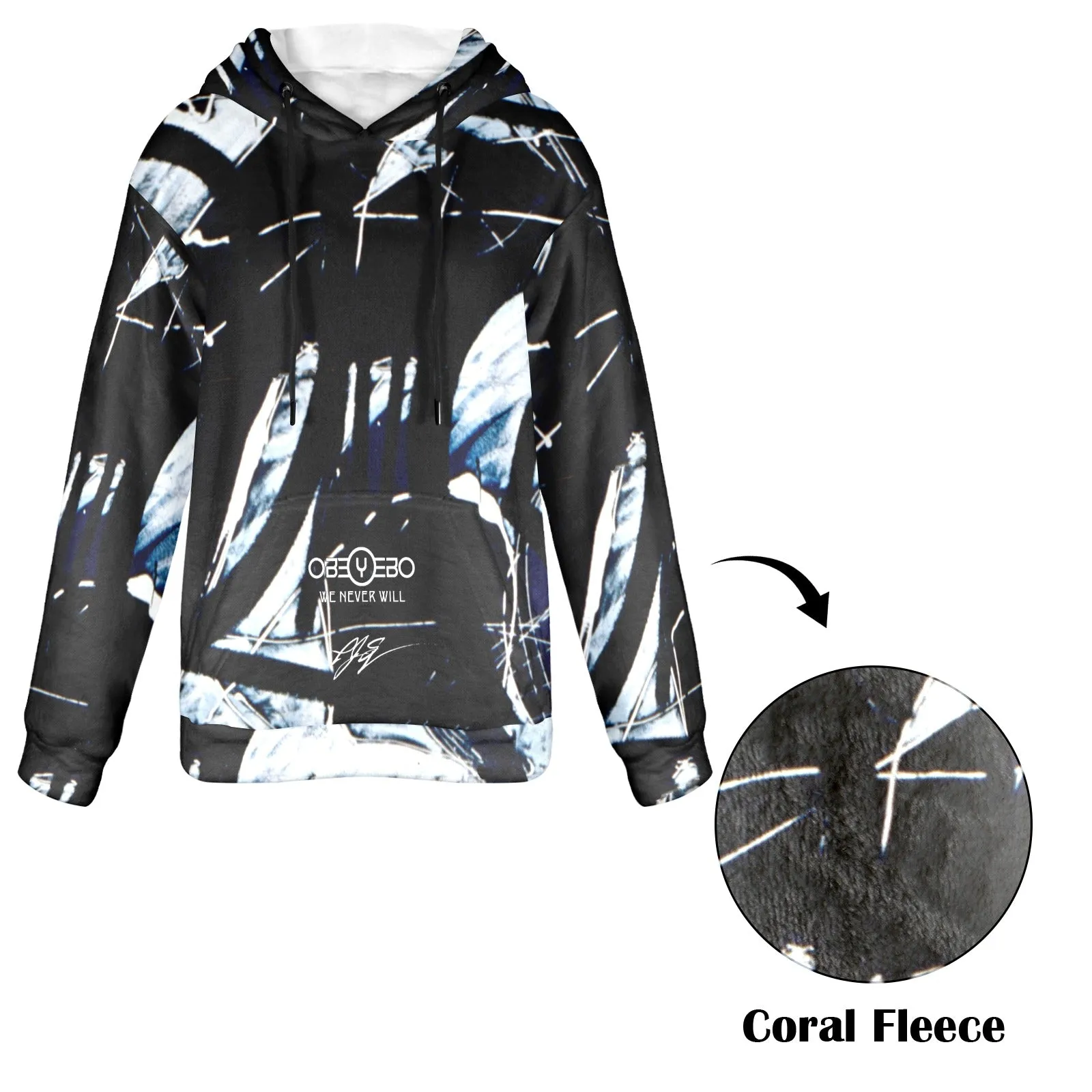 Intermezzo Women's Flannel Hoodie