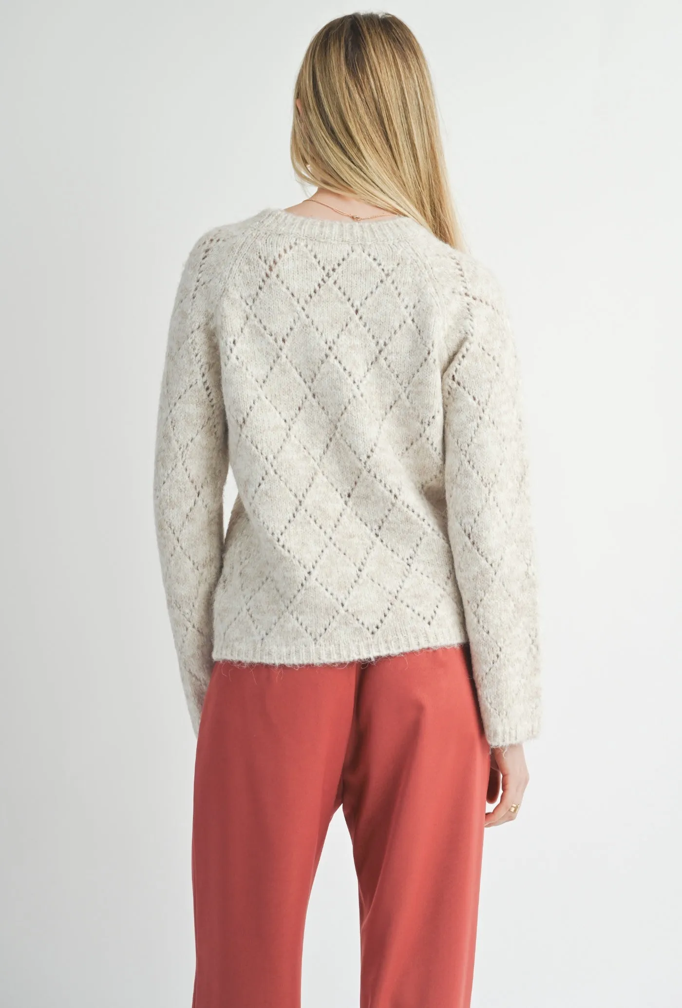Iris Pointelle Sweater