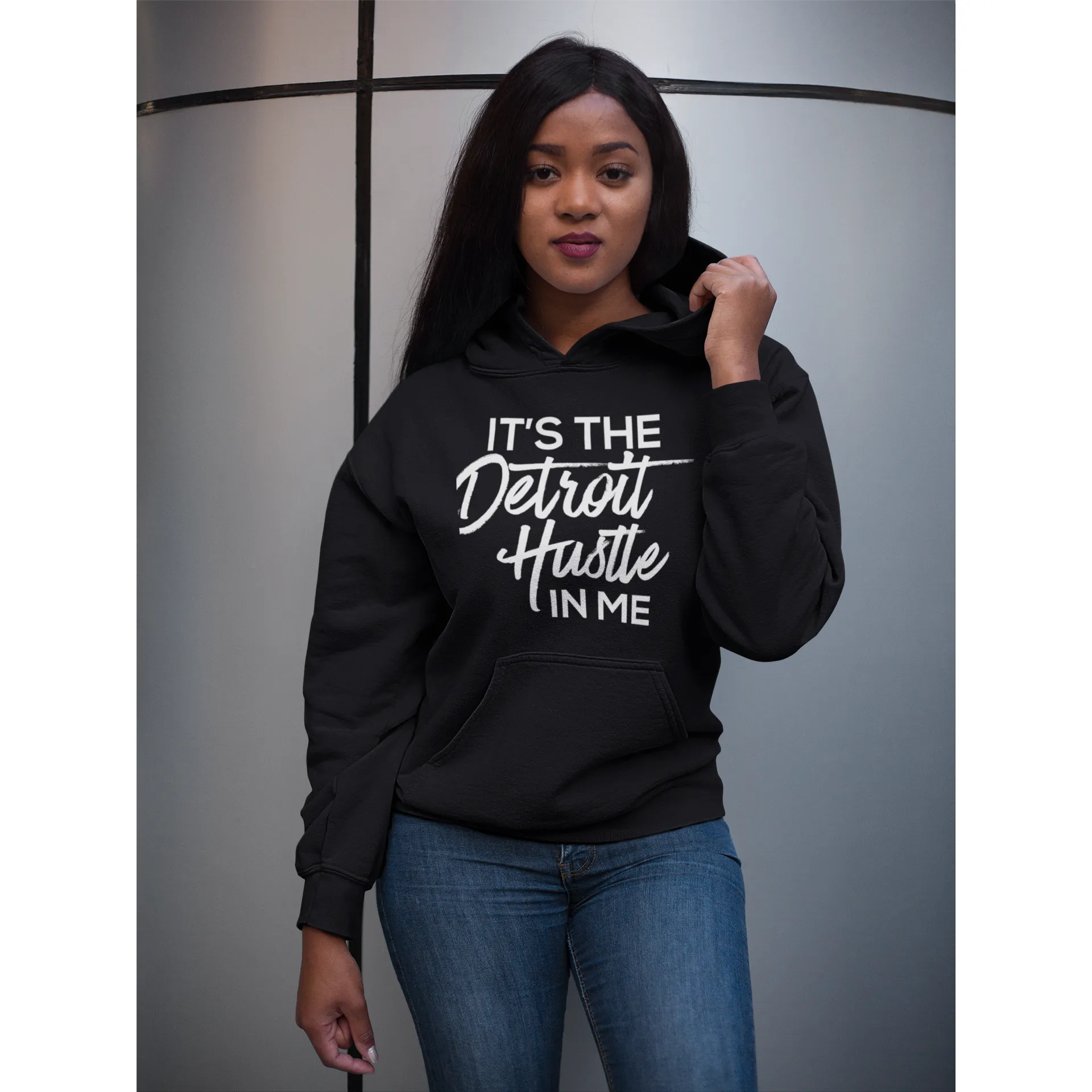 It's the Detroit Hustle in Me Hoodie
