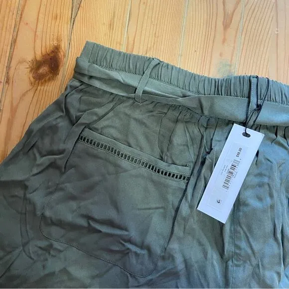 Jack by BB Dakota x Steve Madden Climb the Ladder Olive Green Belted Sho…