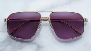 JAGGER-Mauveine / Aubergine Gradient / Dark Gold