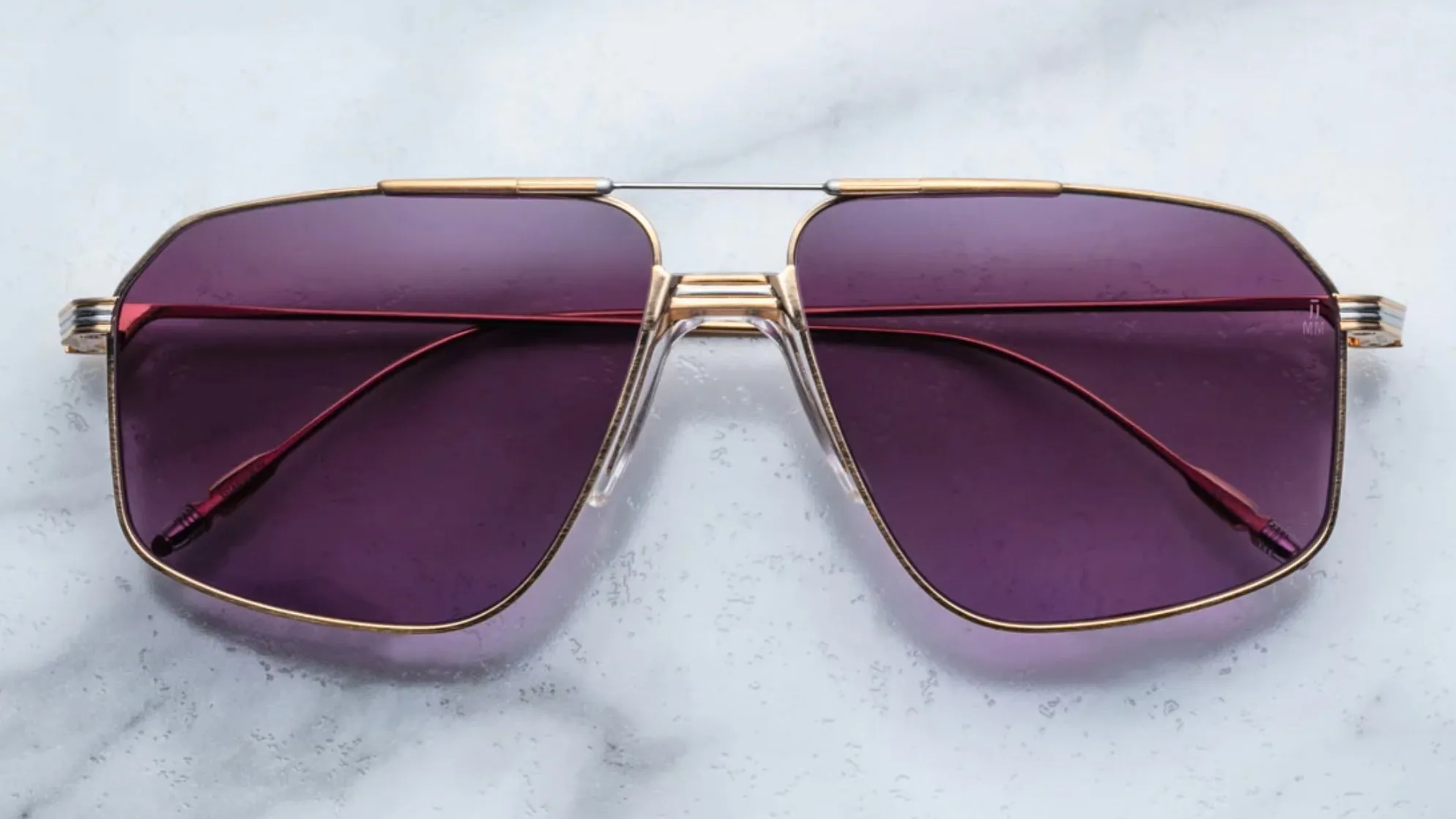 JAGGER-Mauveine / Aubergine Gradient / Dark Gold