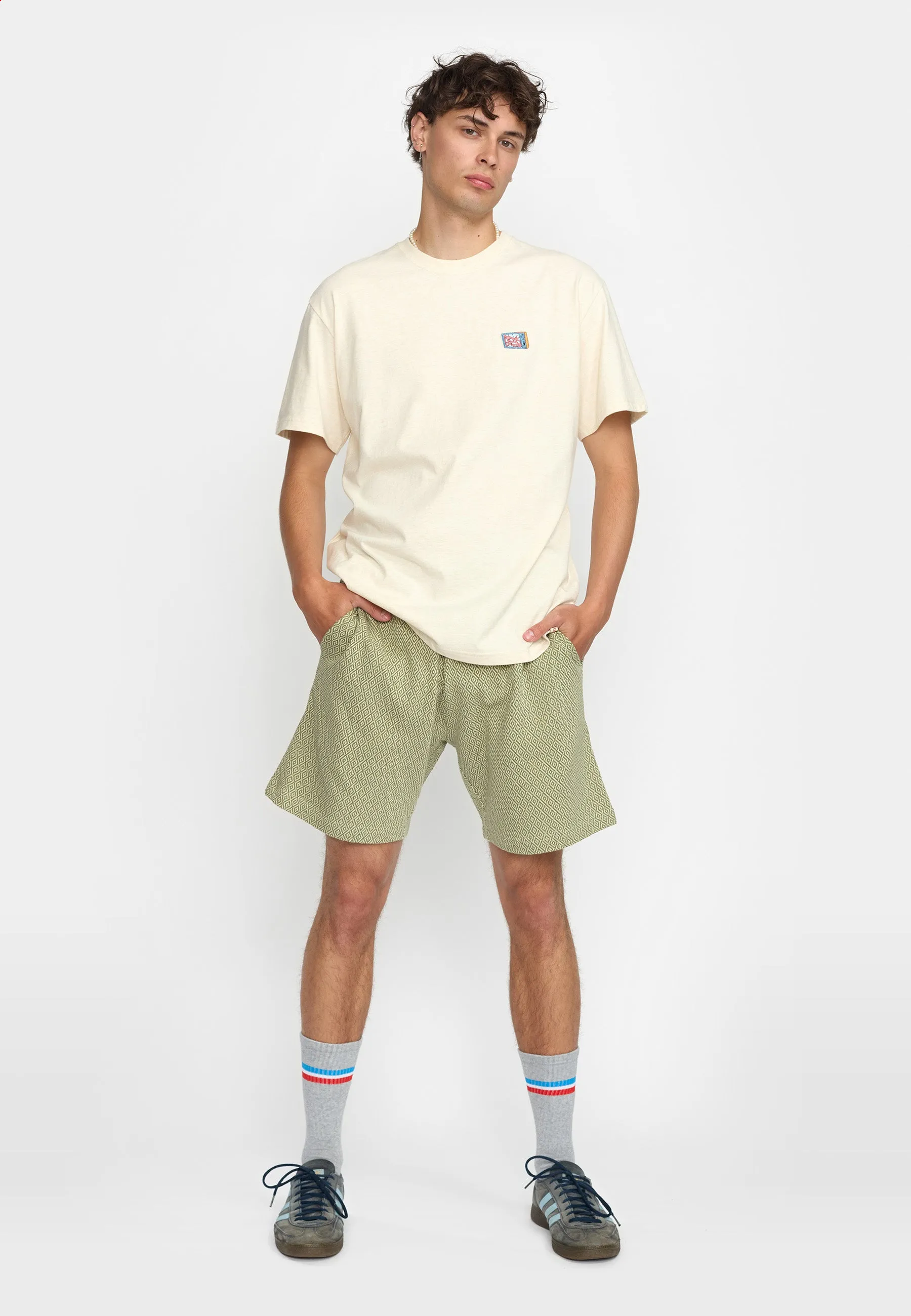 Jaquard Shorts / 4072 - Green