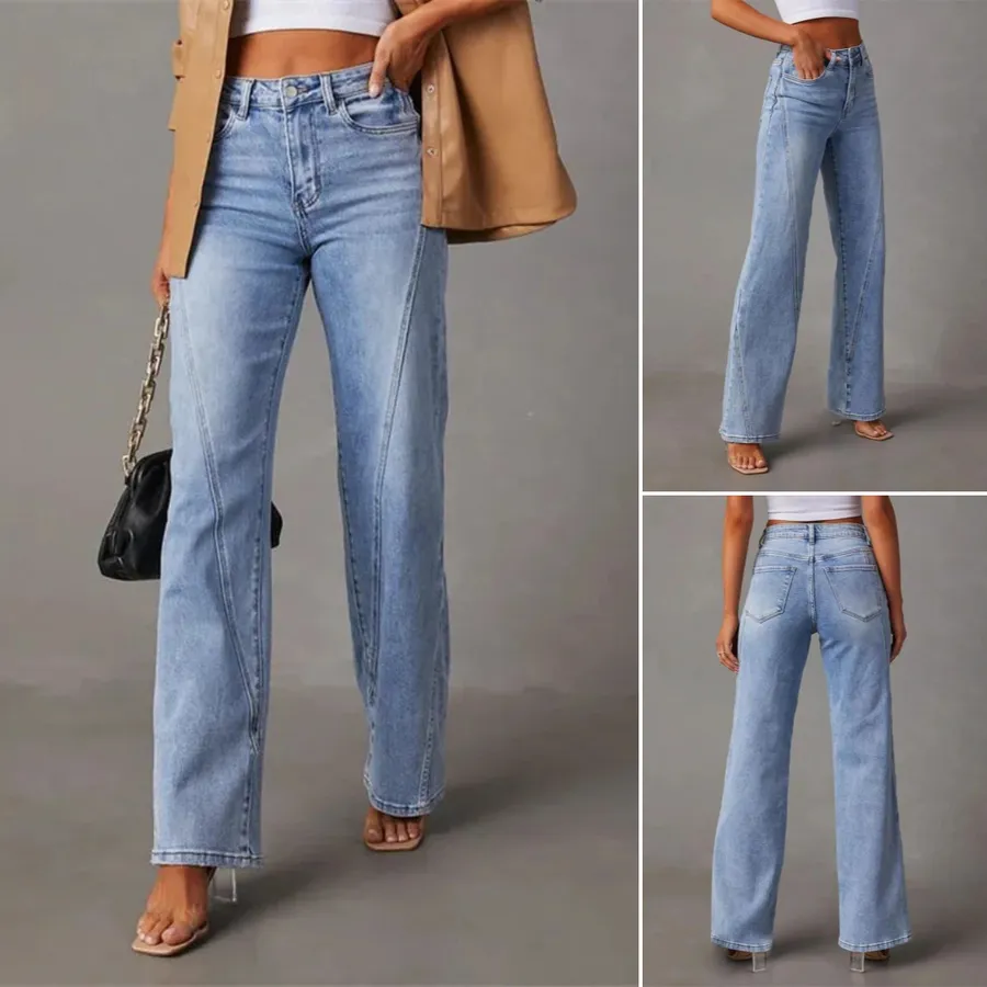 Jessica | WIDE JEANS WITH HIGH WEAVES