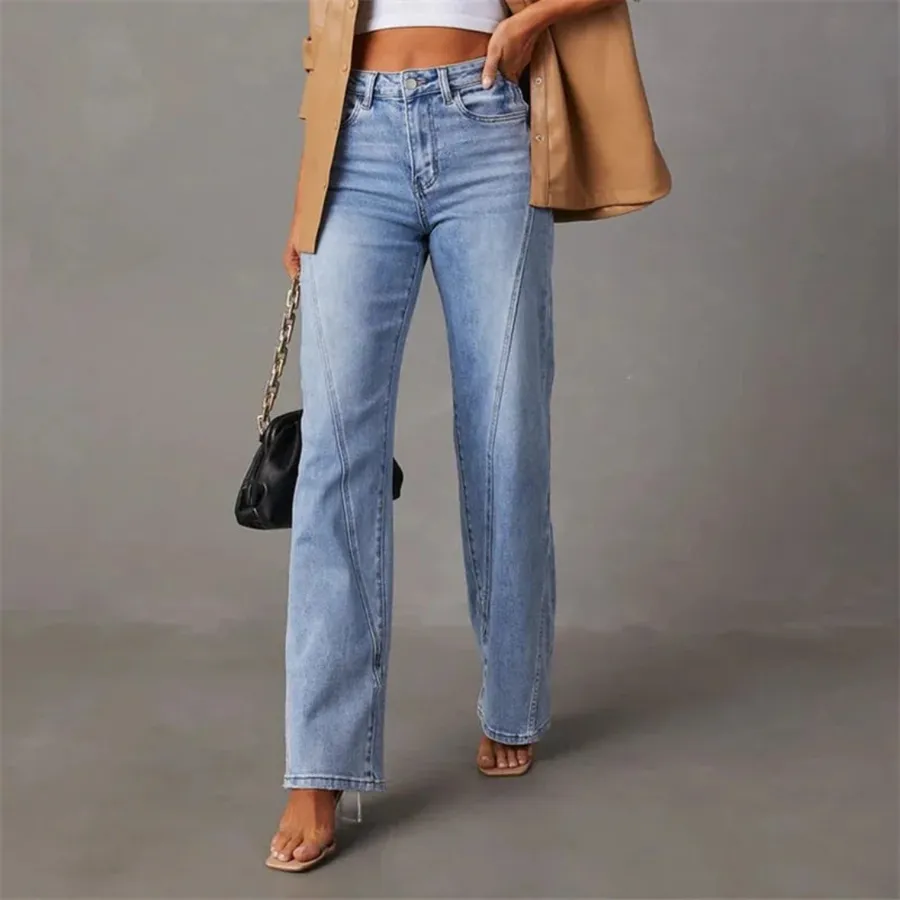 Jessica | WIDE JEANS WITH HIGH WEAVES