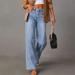 Jessica | WIDE JEANS WITH HIGH WEAVES