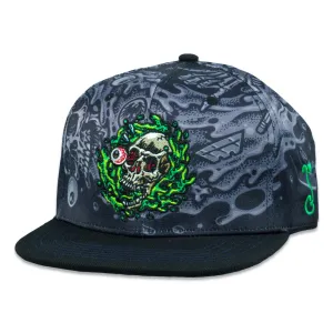 Jimbo Phillips Never Summer Black Fitted Hat