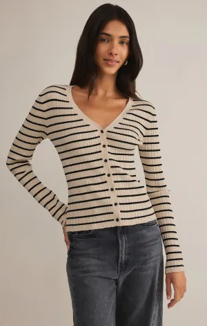 Jordana Striped Sweater