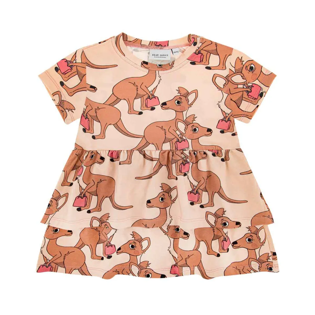 Kangaroo Pink Wave Tunic - HURRY! Only 2 left