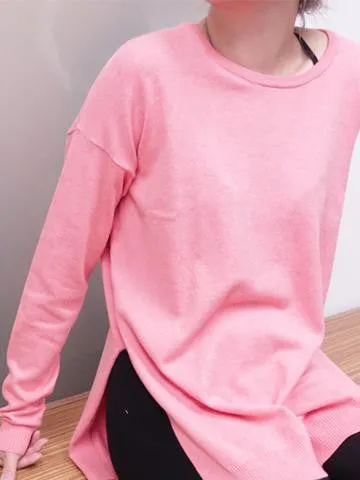 Kersh Side Slit Pullover