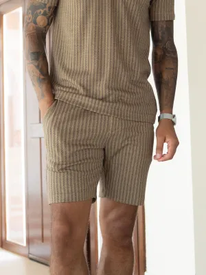LAKI TEXTURED SHORTS