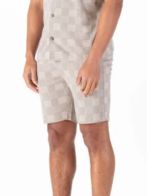 LAKI TEXTURED SHORTS