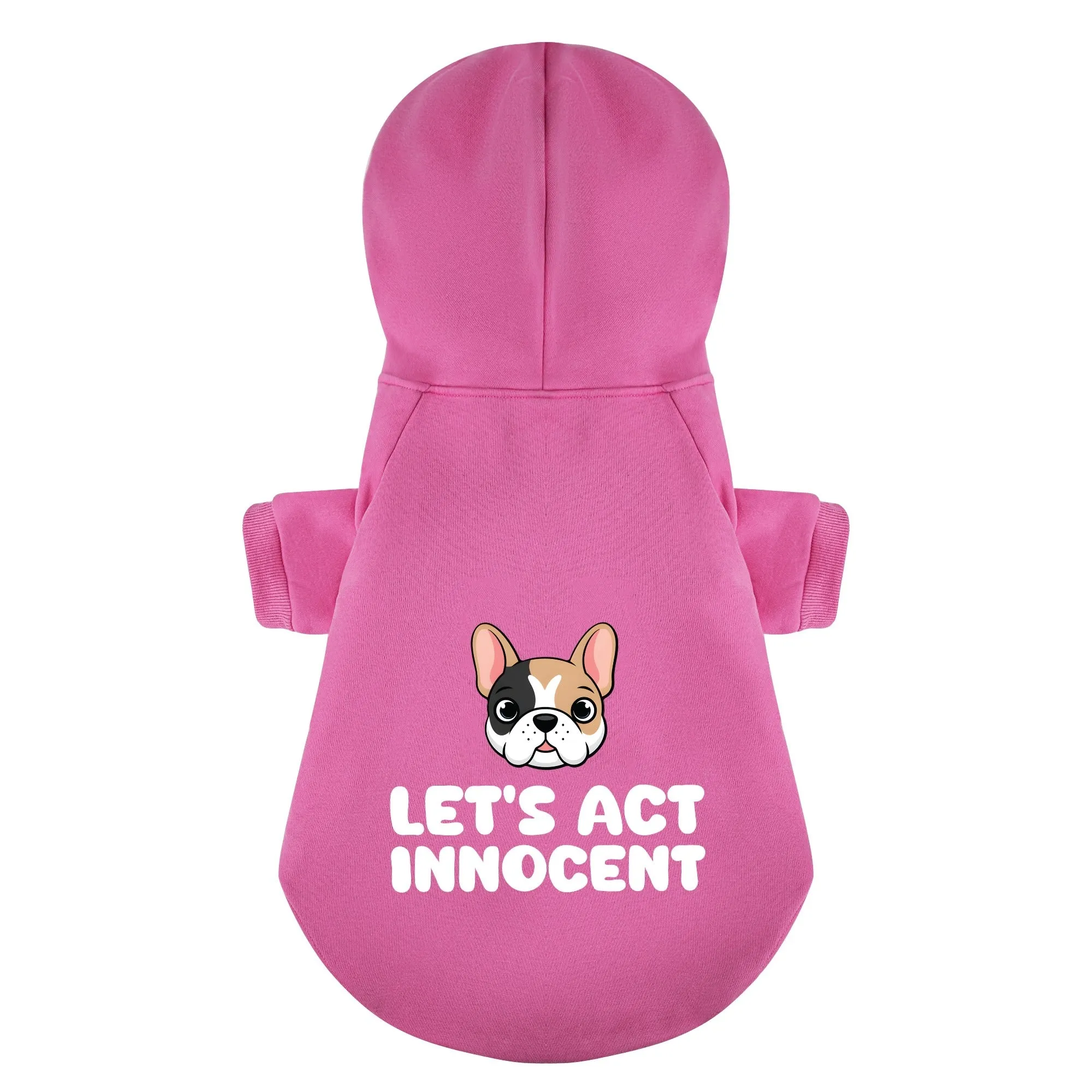 Let’s act innocent and But we’re not… - Matching French Bulldog Hoodies – Stylish, Cozy & Personalized!