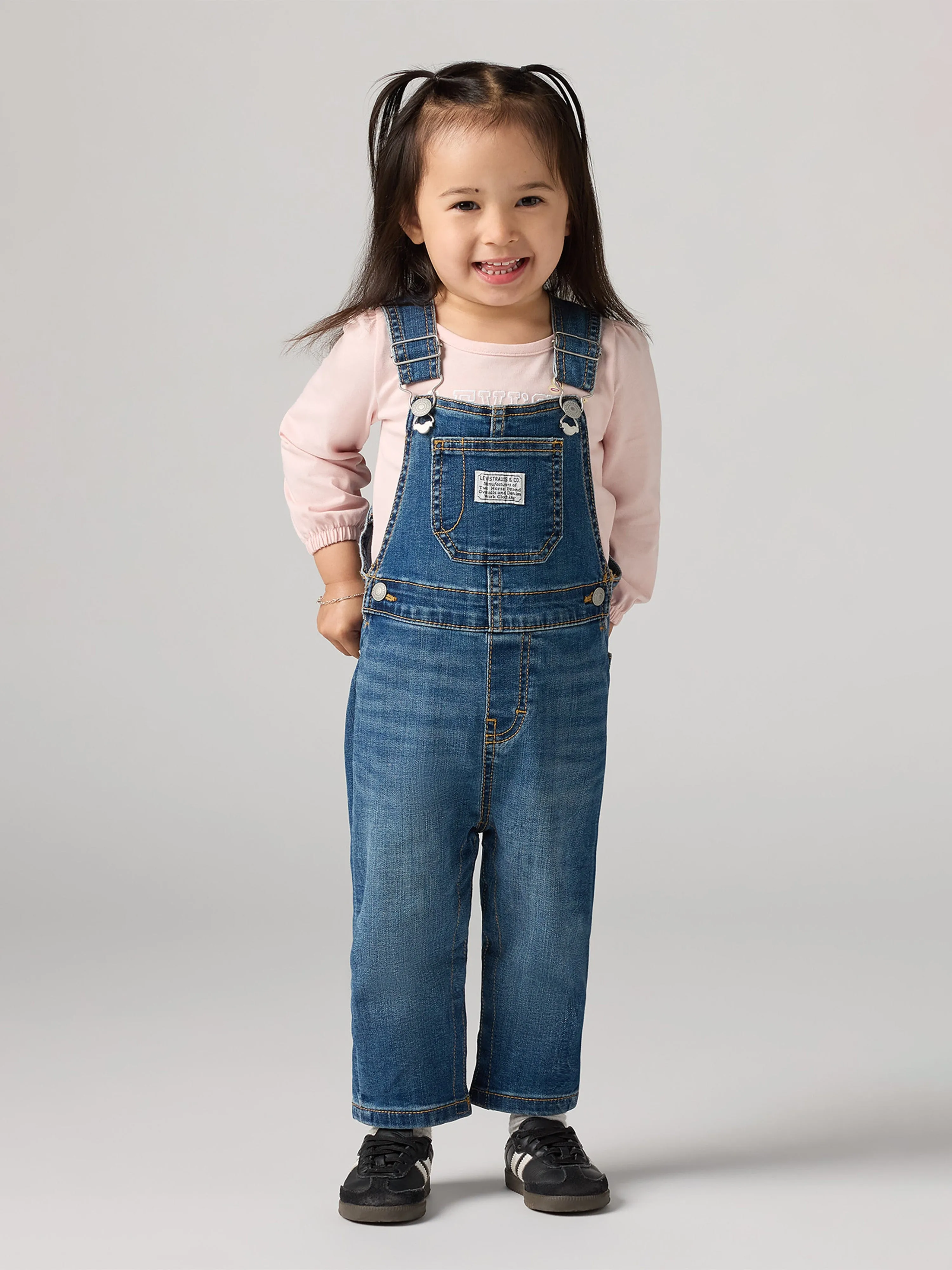 Levi's Baby Denim Dungarees in Blue