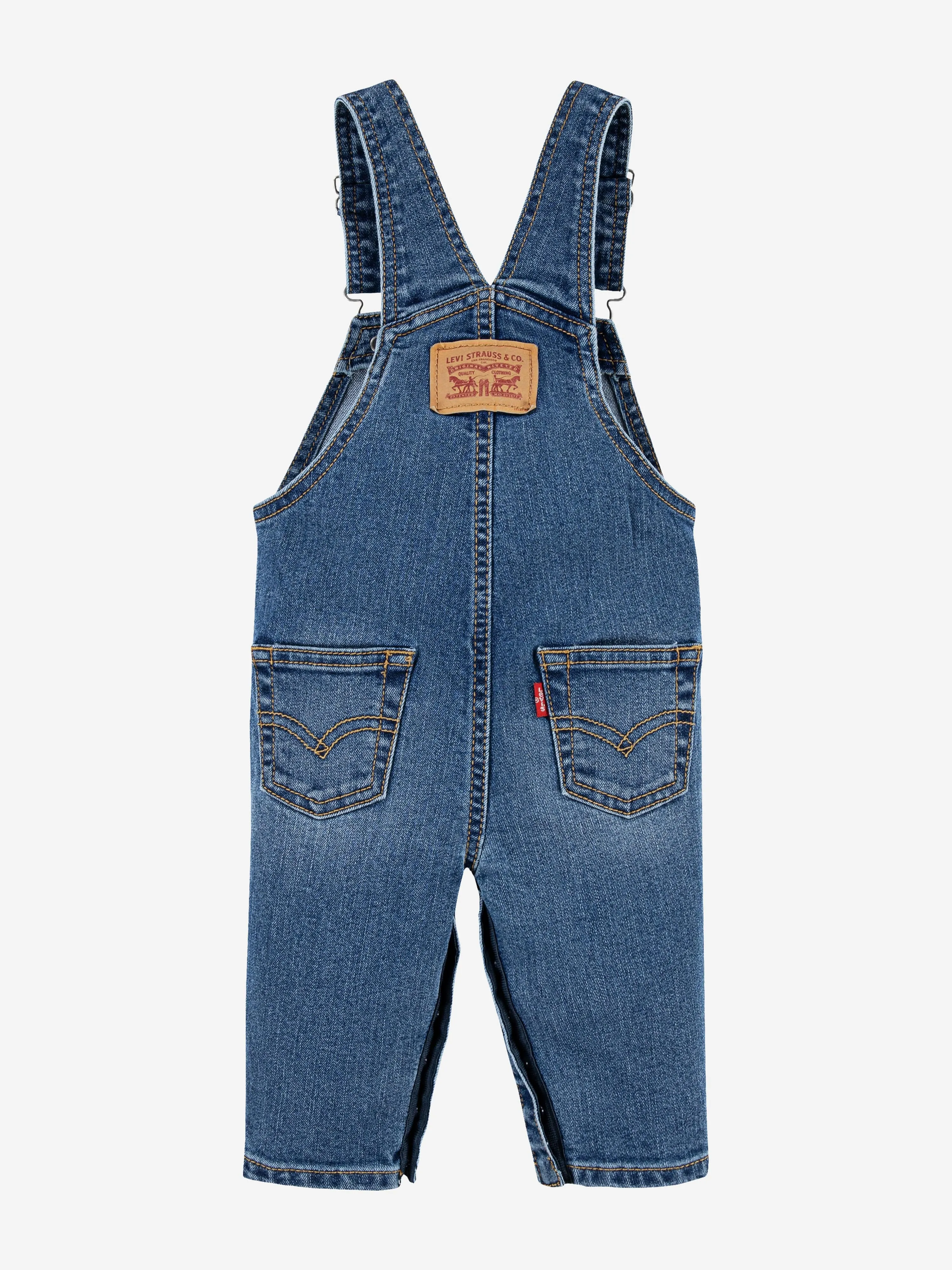 Levi's Baby Denim Dungarees in Blue