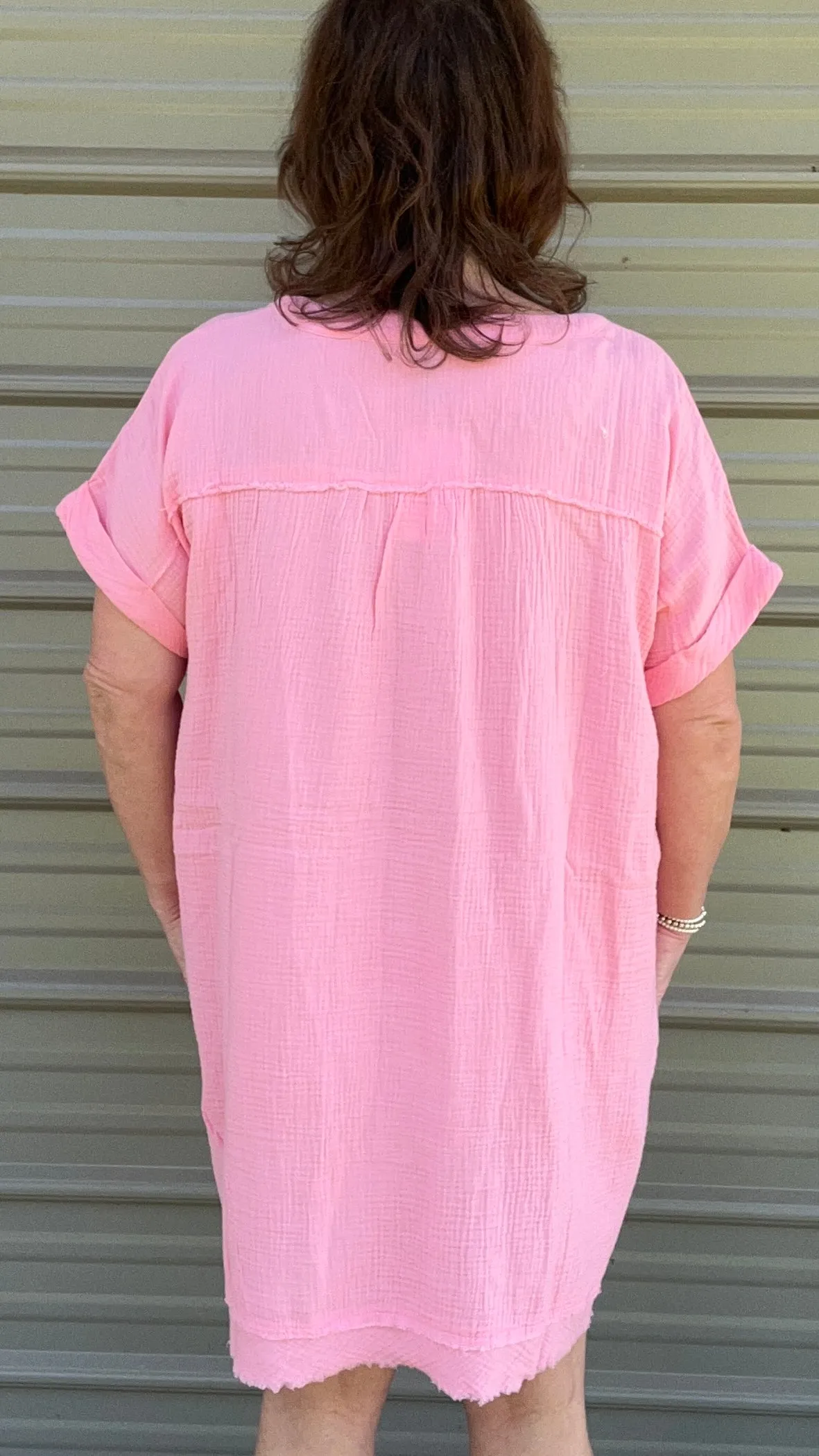 Light and Airy Cotton Gauze Dress