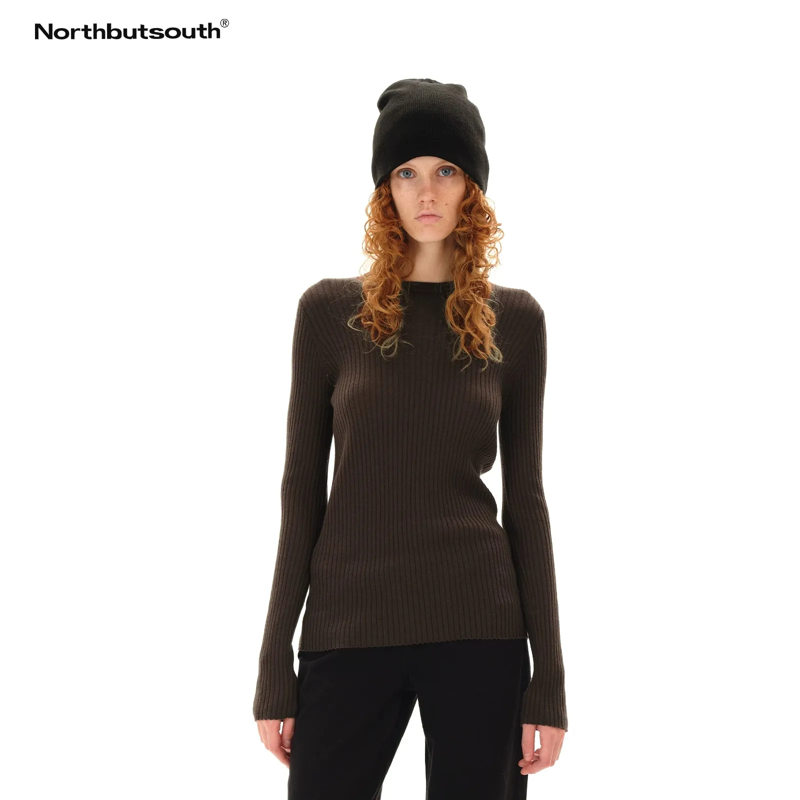 Lightweight Ribbed Knit Sweater