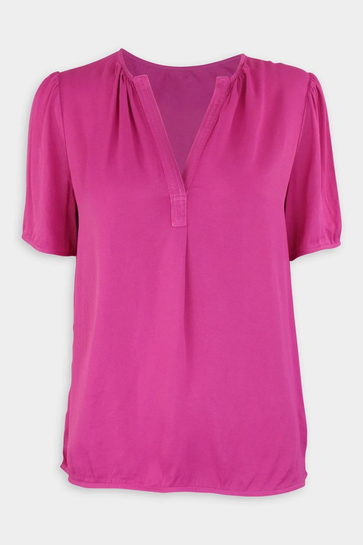 Lilakoi Blouse in Fuschia
