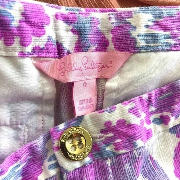 Lilly Pulitzer Amethyst Beach Bathers Adie Shorts