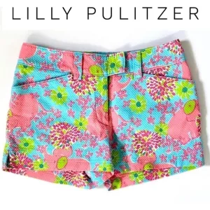 Lilly Pulitzer Elefrance Textured Shorts