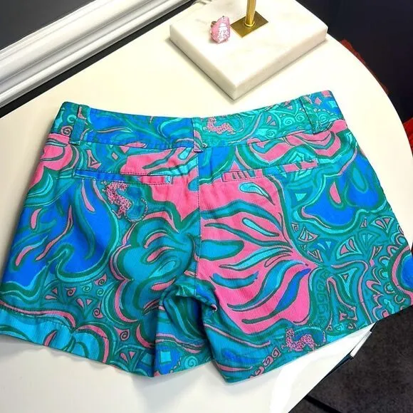 Lilly Pulitzer Women Callahan Shorts Lilly Lounge Print
