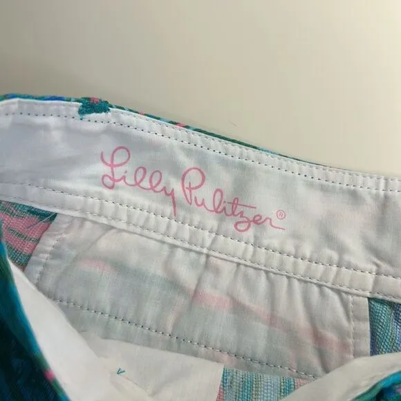 Lilly Pulitzer Women Callahan Shorts Lilly Lounge Print