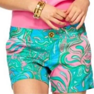 Lilly Pulitzer Women Callahan Shorts Lilly Lounge Print
