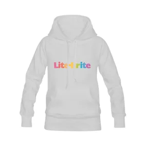 Lite Brite Logo Women's Classic Hoodies Multi-color