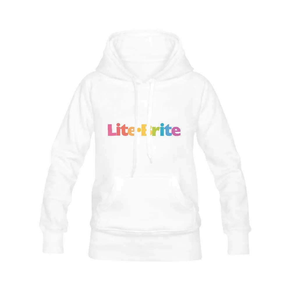 Lite Brite Logo Women's Classic Hoodies Multi-color