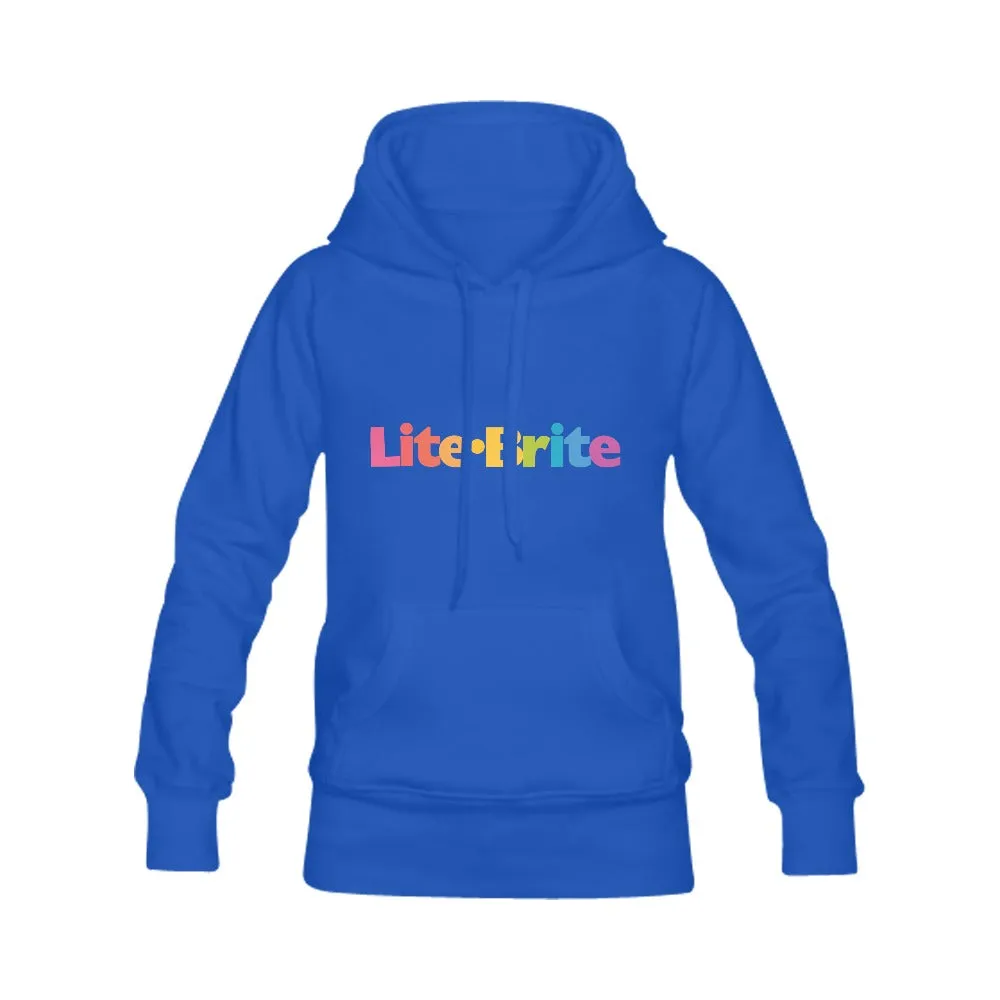 Lite Brite Logo Women's Classic Hoodies Multi-color