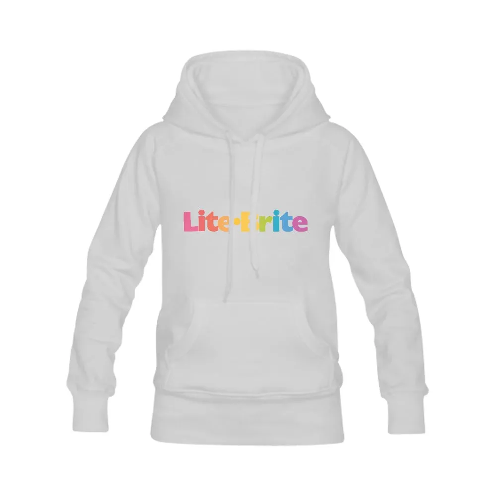 Lite Brite Logo Women's Classic Hoodies Multi-color