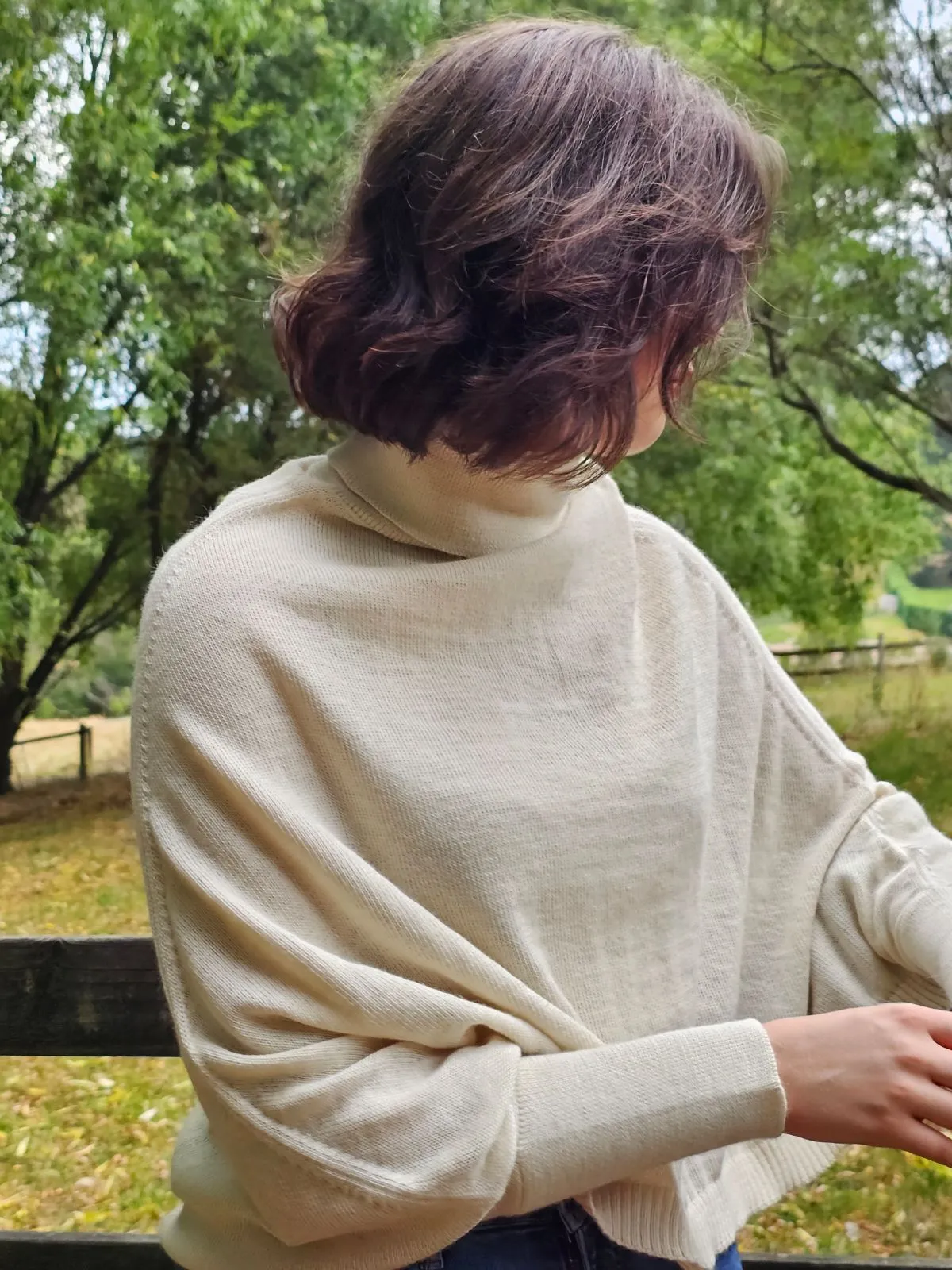 Little Alpaca Poncho Sweater