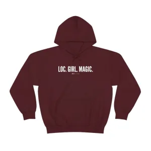 LOC. GIRL. MAGIC. Unisex Hoodie