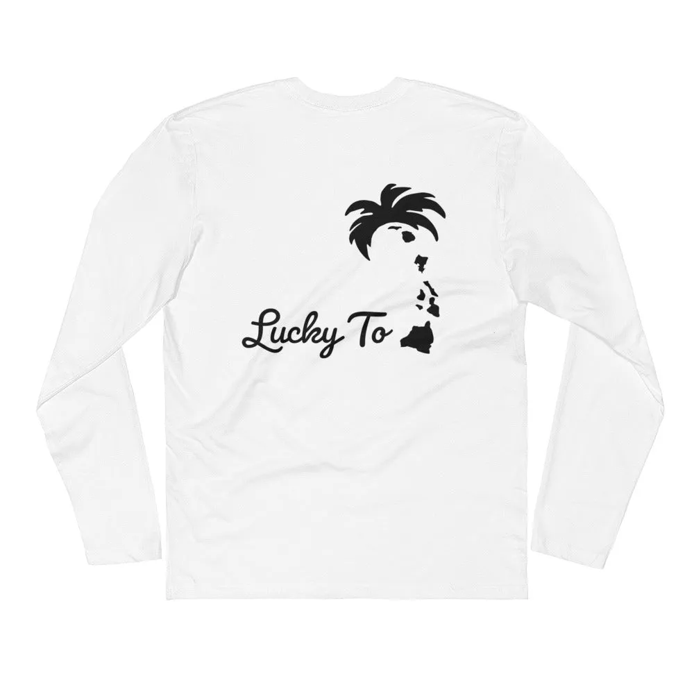 Long Sleeve Fitted Crew